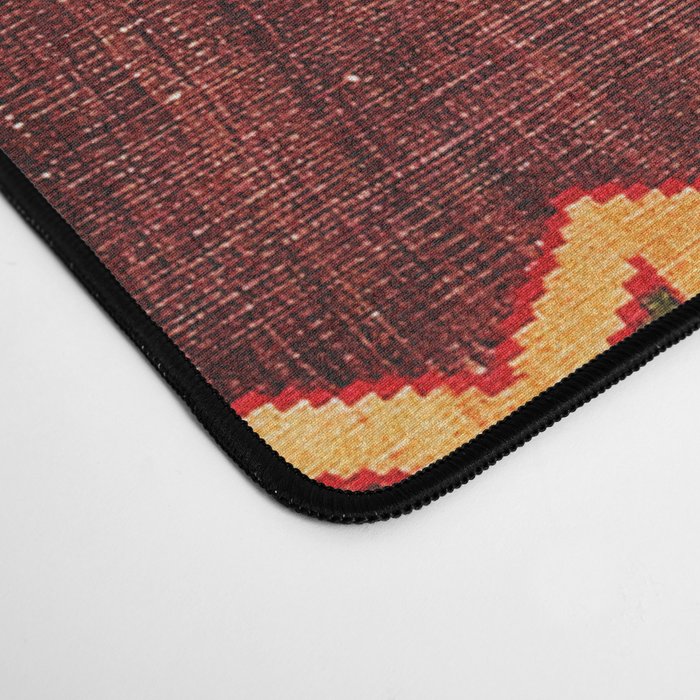Aksaray Cappadocian Central Anatolia Kilim Print Desk Mat Gallery Image 4
