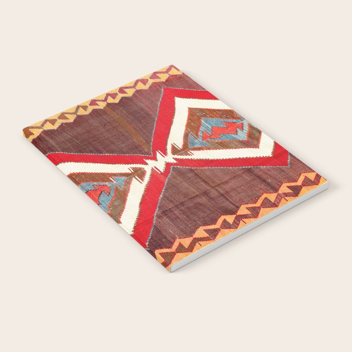 Aksaray Cappadocian Central Anatolia Kilim Print Notebook Gallery Image 2