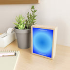 Present Moment Blue Aura Mini Art Print Gallery Image 2