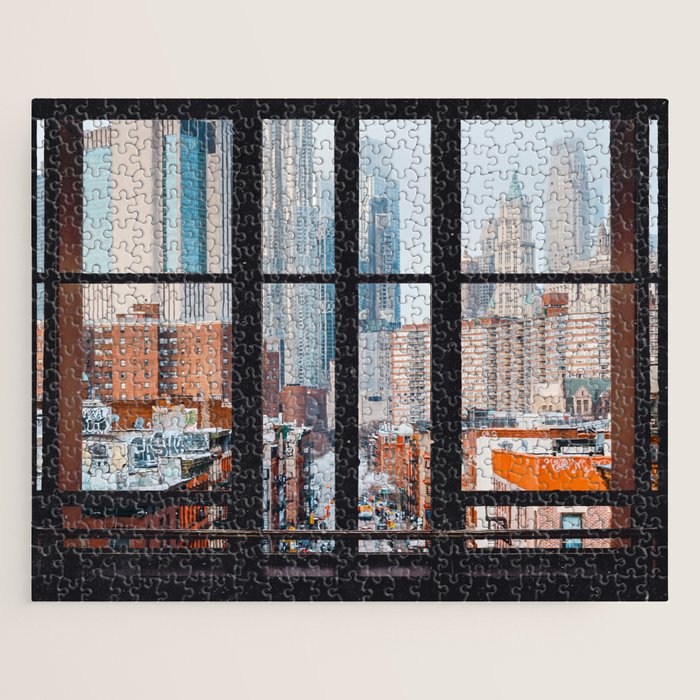 New York City Window Jigsaw Puzzle Gallery Image 1