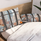 New York City Window Pillow Sham Gallery Image 2