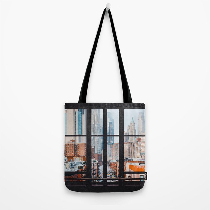 New York City Window Tote Bag Gallery Image 2