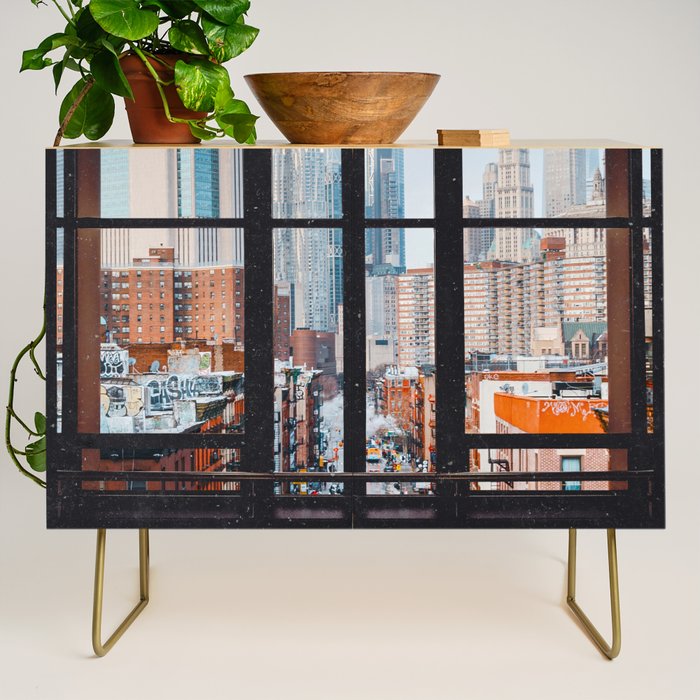 New York City Window Credenza Gallery Image 1