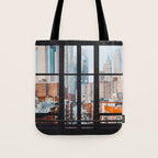 New York City Window Tote Bag Gallery Image 1
