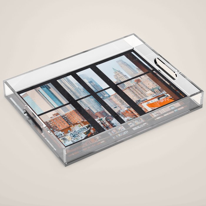 New York City Window Acrylic Tray Gallery Image 1