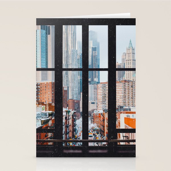 New York City Window Stationery Card Gallery Image 2