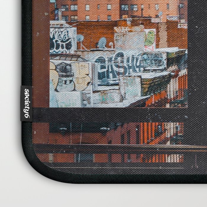 New York City Window Laptop Sleeve Gallery Image 3
