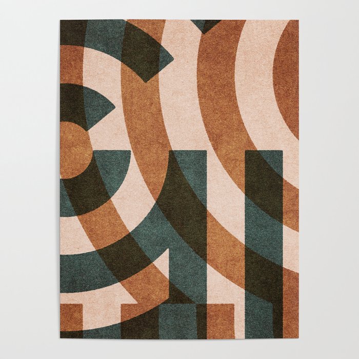 ABSTRACT ALPHABET / Decorative G Poster Gallery Image 4
