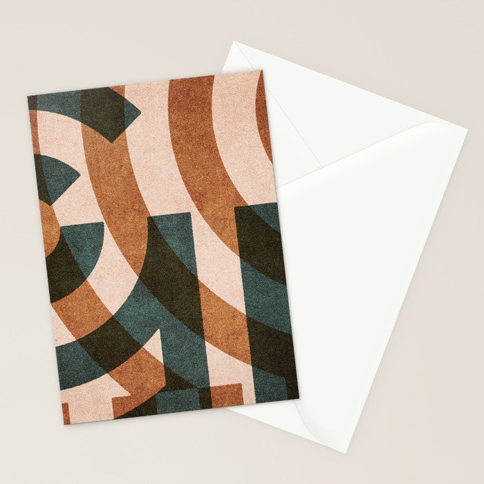 ABSTRACT ALPHABET / Decorative G Stationery Card Gallery Image 2