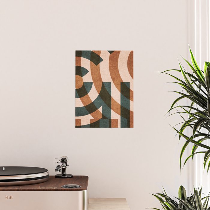 ABSTRACT ALPHABET / Decorative G Poster Gallery Image 2