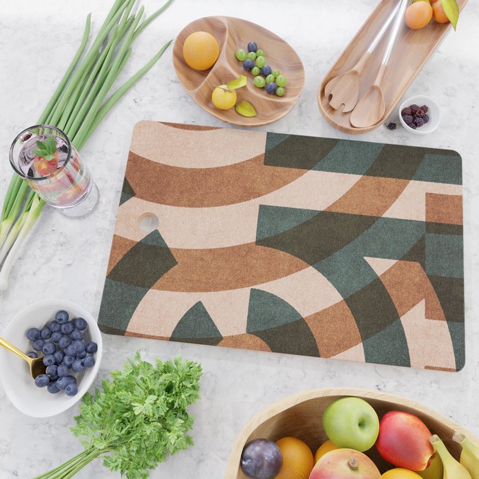 ABSTRACT ALPHABET / Decorative G Cutting Board Gallery Image 2