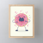 Donut Tantrum Mini Art Print Gallery Image 1