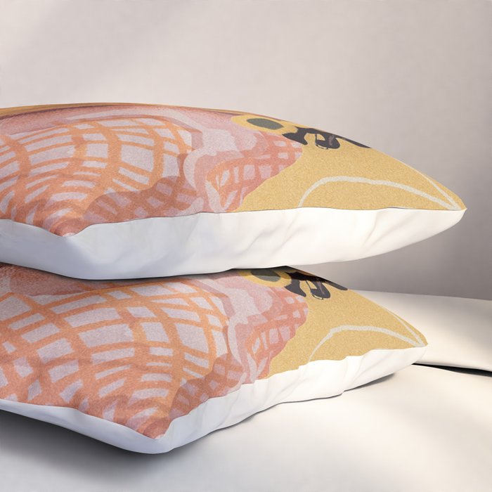 Frida Kahlo Portrait Pillow Sham Gallery Image 3