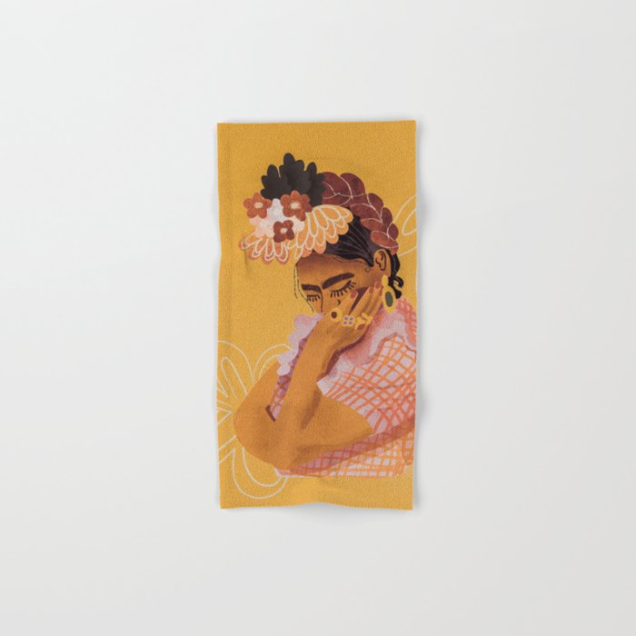 Frida Kahlo Portrait Towels Gallery Image 1