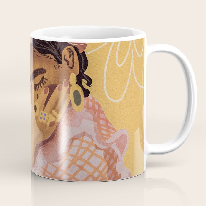 Frida Kahlo Portrait Coffee Mug Gallery Image 1