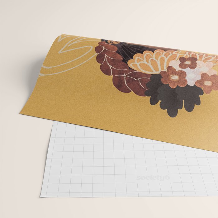 Frida Kahlo Portrait Wrapping Paper Gallery Image 2