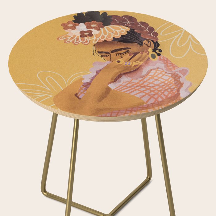 Frida Kahlo Portrait Side Table Gallery Image 2