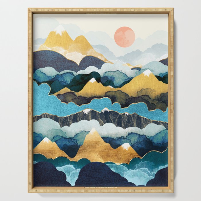 Cloud Peaks Serving Tray Gallery Image 1