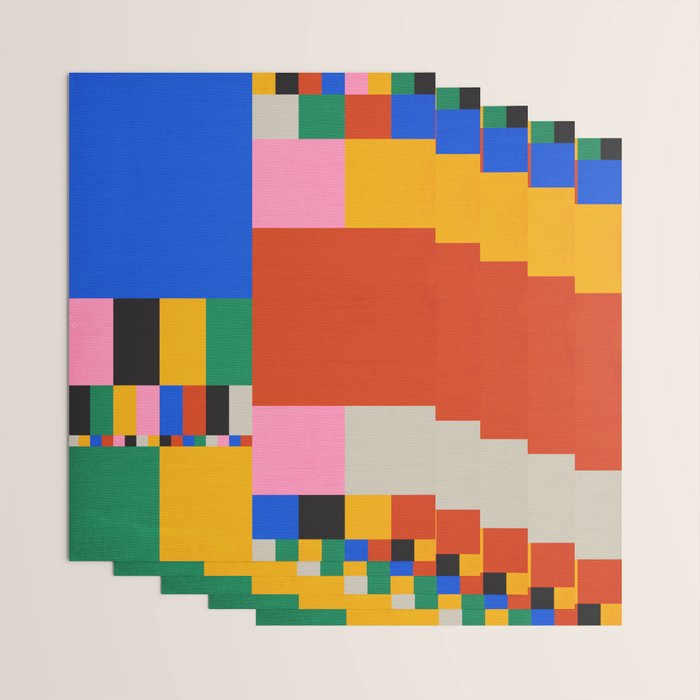 Pixels: Bauhaus Edition Wrapping Paper Gallery Image 3