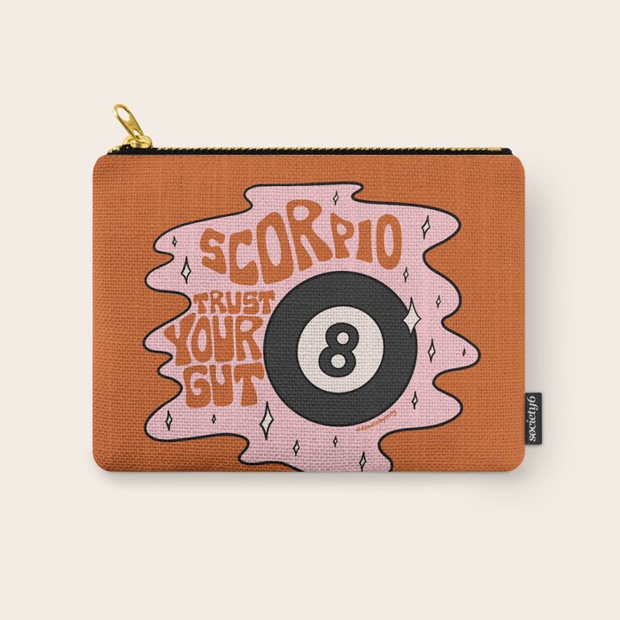 Scorpio Magic 8 Ball Carry All Pouch Gallery Image 1