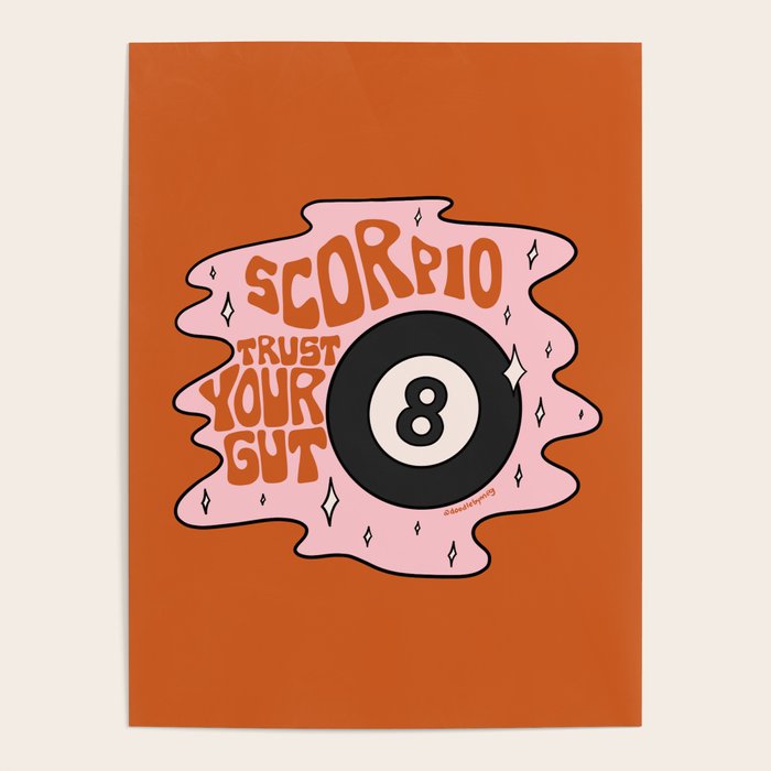 Scorpio Magic 8 Ball Poster Gallery Image 1