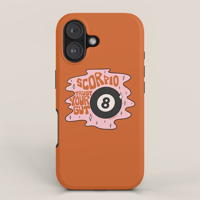 Scorpio Magic 8 Ball iPhone Case Gallery Image 1