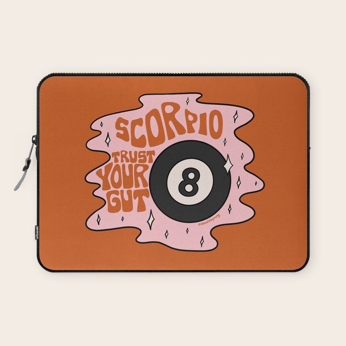 Scorpio Magic 8 Ball Laptop Sleeve Gallery Image 1