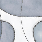 Minimal Blue Grey Shapes Coffee Mug Gallery Image 2