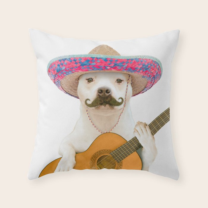 TITO PANCHITO Throw Pillow Gallery Image 1