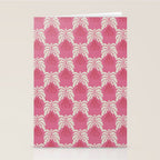 Minimal leaf and vase pattern Stationery Card Gallery Image 2