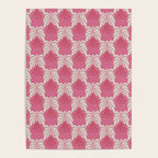 Minimal leaf and vase pattern Poster Gallery Image 4