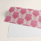 Minimal leaf and vase pattern Wrapping Paper Gallery Image 2