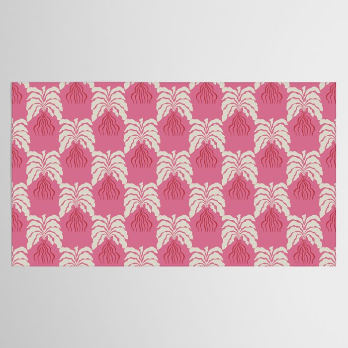 Minimal leaf and vase pattern Tablecloth Gallery Image 2