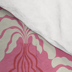 Minimal leaf and vase pattern Comforter Gallery Image 4