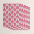Minimal leaf and vase pattern Wrapping Paper Gallery Image 3