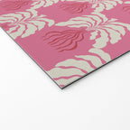 Minimal leaf and vase pattern Welcome Mat Gallery Image 2