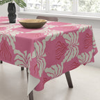 Minimal leaf and vase pattern Tablecloth Gallery Image 3