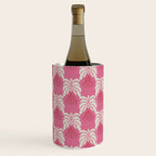 Minimal leaf and vase pattern Wine Chiller Gallery Image 2