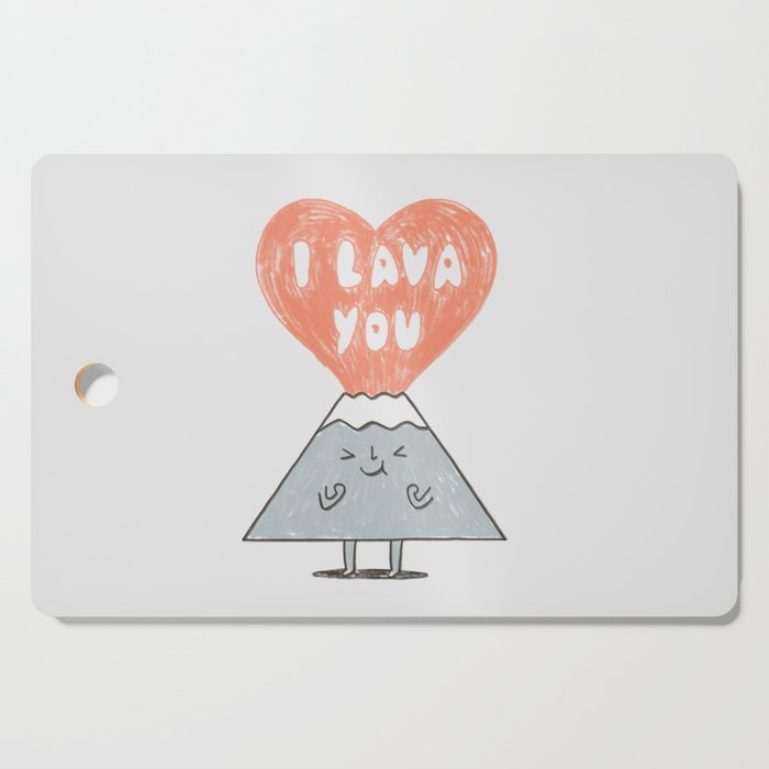 I Lava You 2 Cutting Board Gallery Image 1