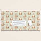 Whimsical Tiger Desk Mat Gallery Image 1