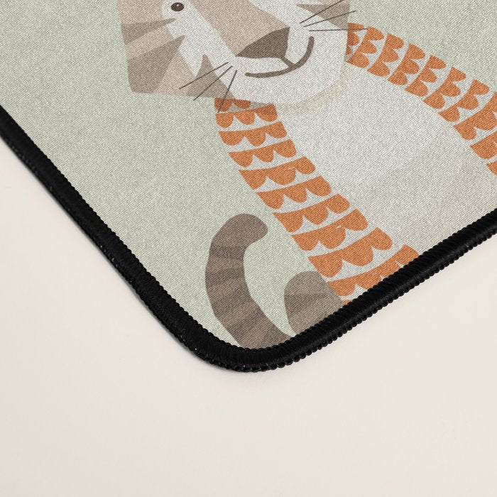 Whimsical Tiger Desk Mat Gallery Image 4