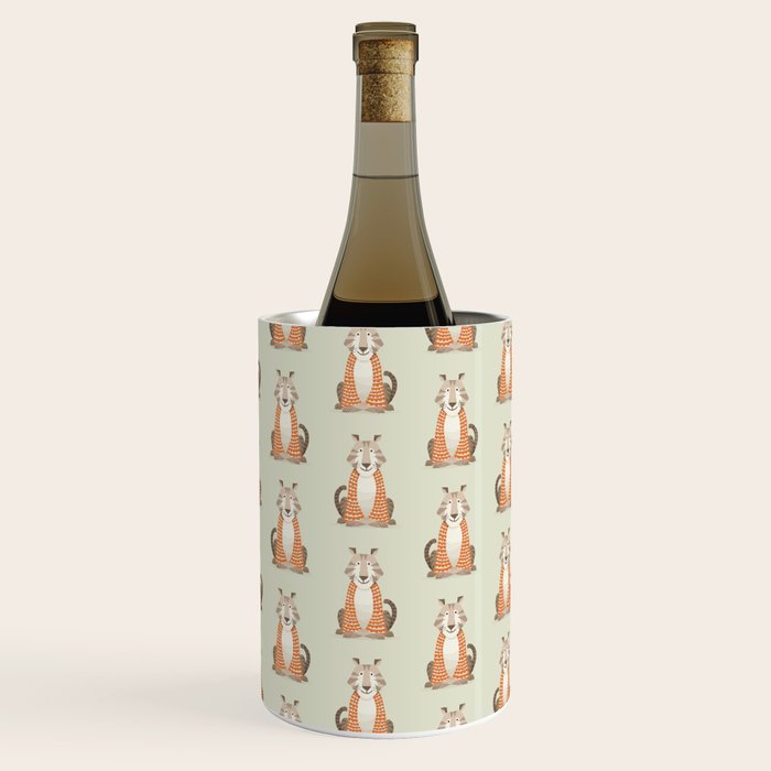 Whimsical Tiger Wine Chiller Gallery Image 3