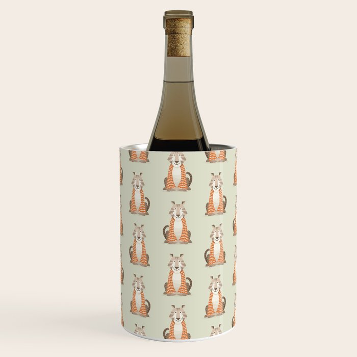 Whimsical Tiger Wine Chiller Gallery Image 1