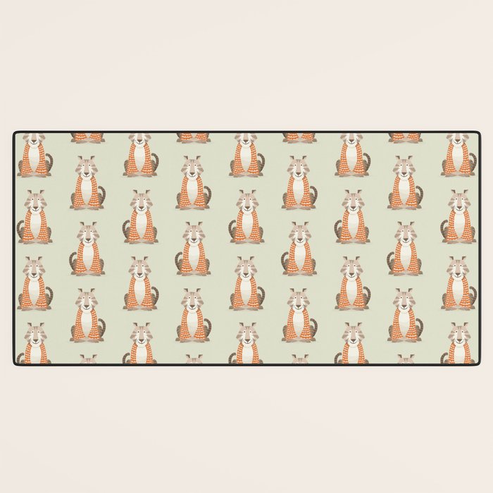 Whimsical Tiger Desk Mat Gallery Image 3