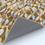 Pure Strokes #3 / Brown & Blue Rug Gallery Image 4