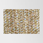 Pure Strokes #3 / Brown & Blue Rug Gallery Image 2