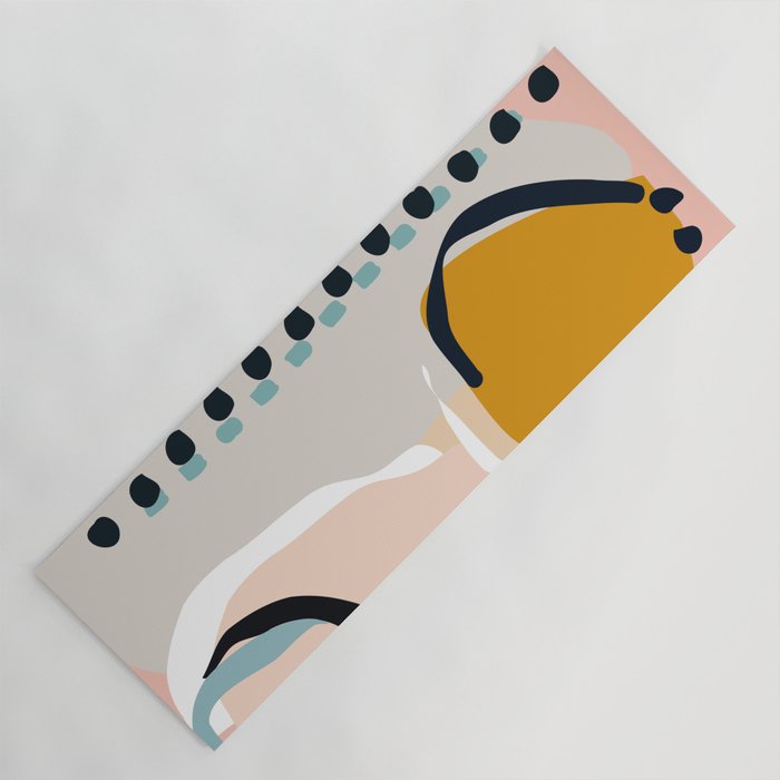 modern abstract Yoga Mat Gallery Image 1
