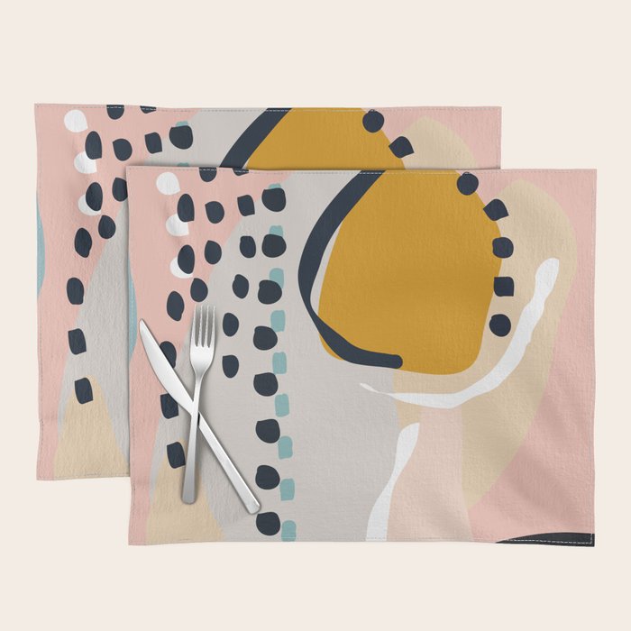 modern abstract Placemat Gallery Image 1