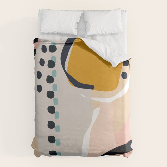 modern abstract Duvet Cover Gallery Image 1