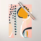 modern abstract Wrapping Paper Gallery Image 1